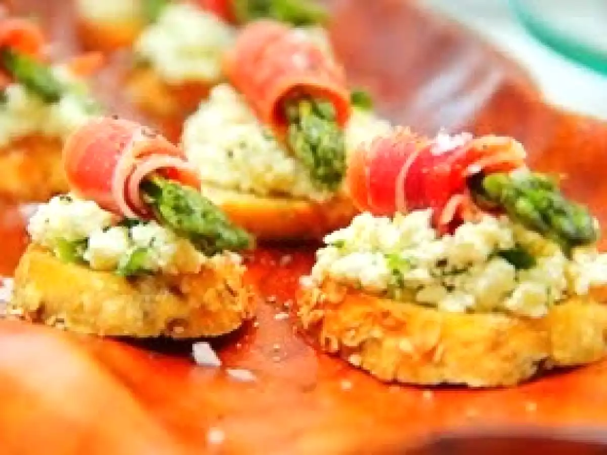 Tapas - Aspargos e Ramon Iberico