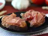 Tapas de tomate e presunto cru (serrano), foto 2