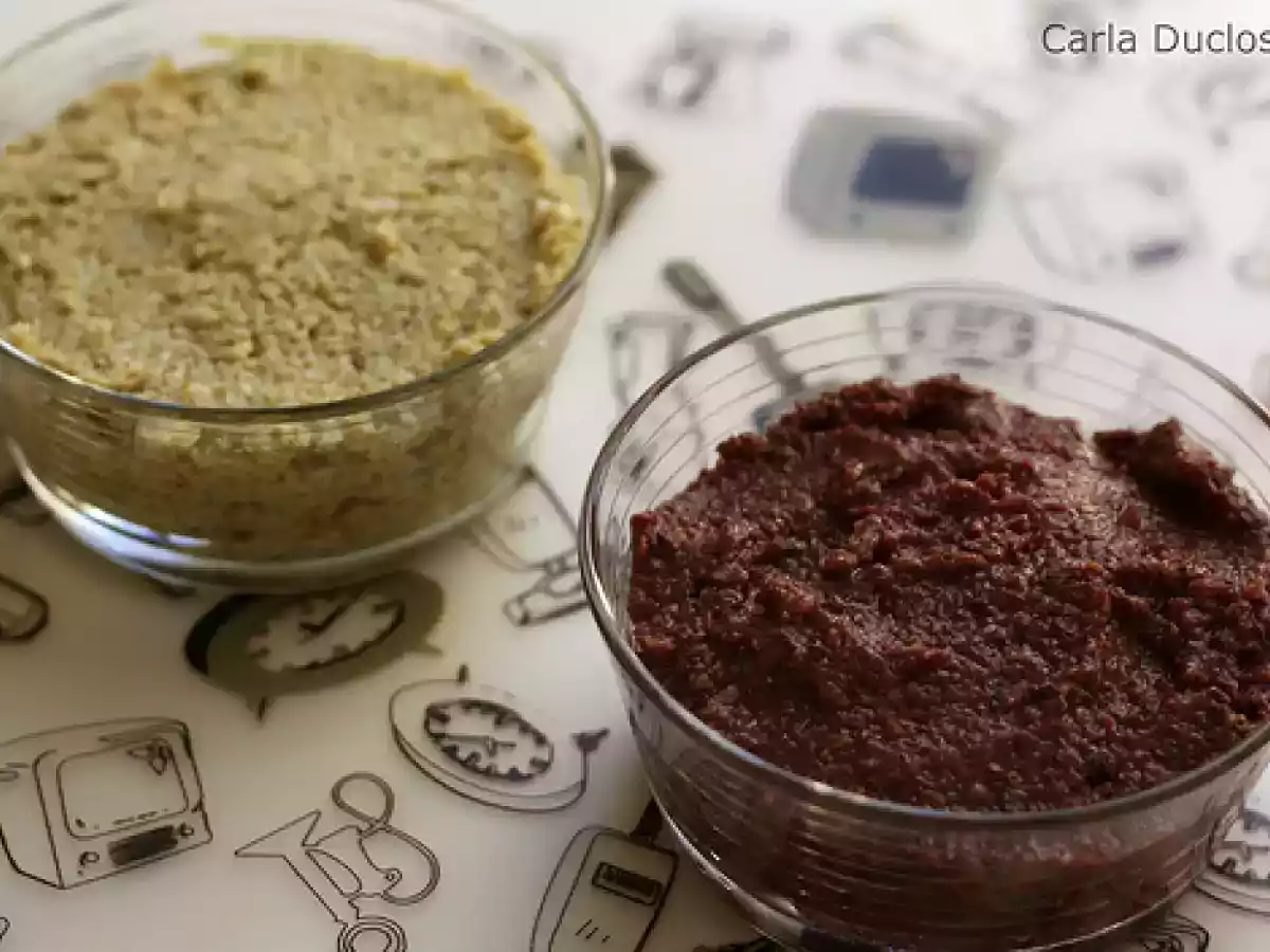 Tapenade de azeitonas pretas e figo seco