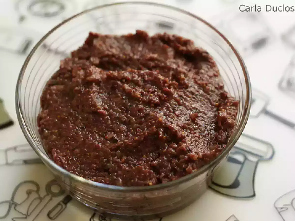 Tapenade de azeitonas pretas e figo seco - foto 2