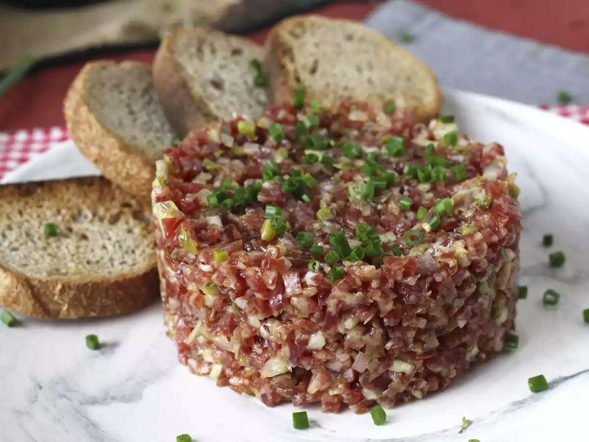 Tartare de fuet: releitura ibérica do tradicional steak tartar - foto 6