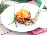 Tártaro (tartar) de Presunto e Melão, foto 2