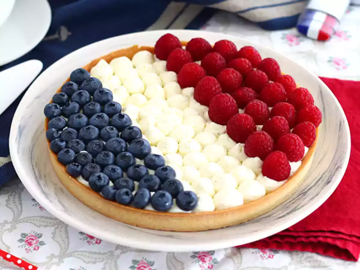 Tarte bandeira da França - foto 2