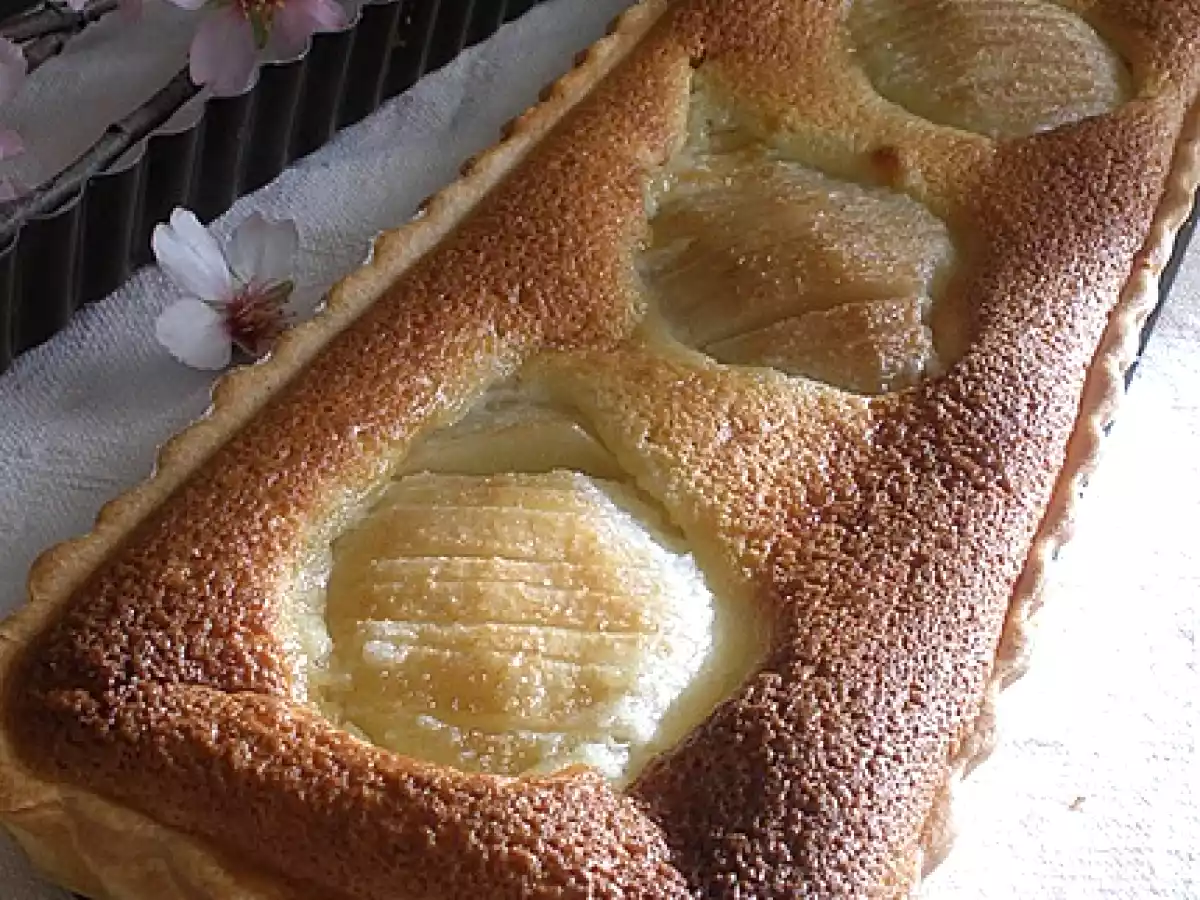 Tarte Bourdaloue (Pera e Amêndoa) - foto 2