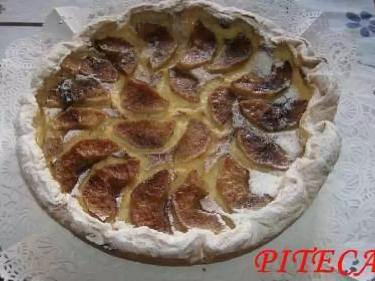 Tarte cremosa de maçã