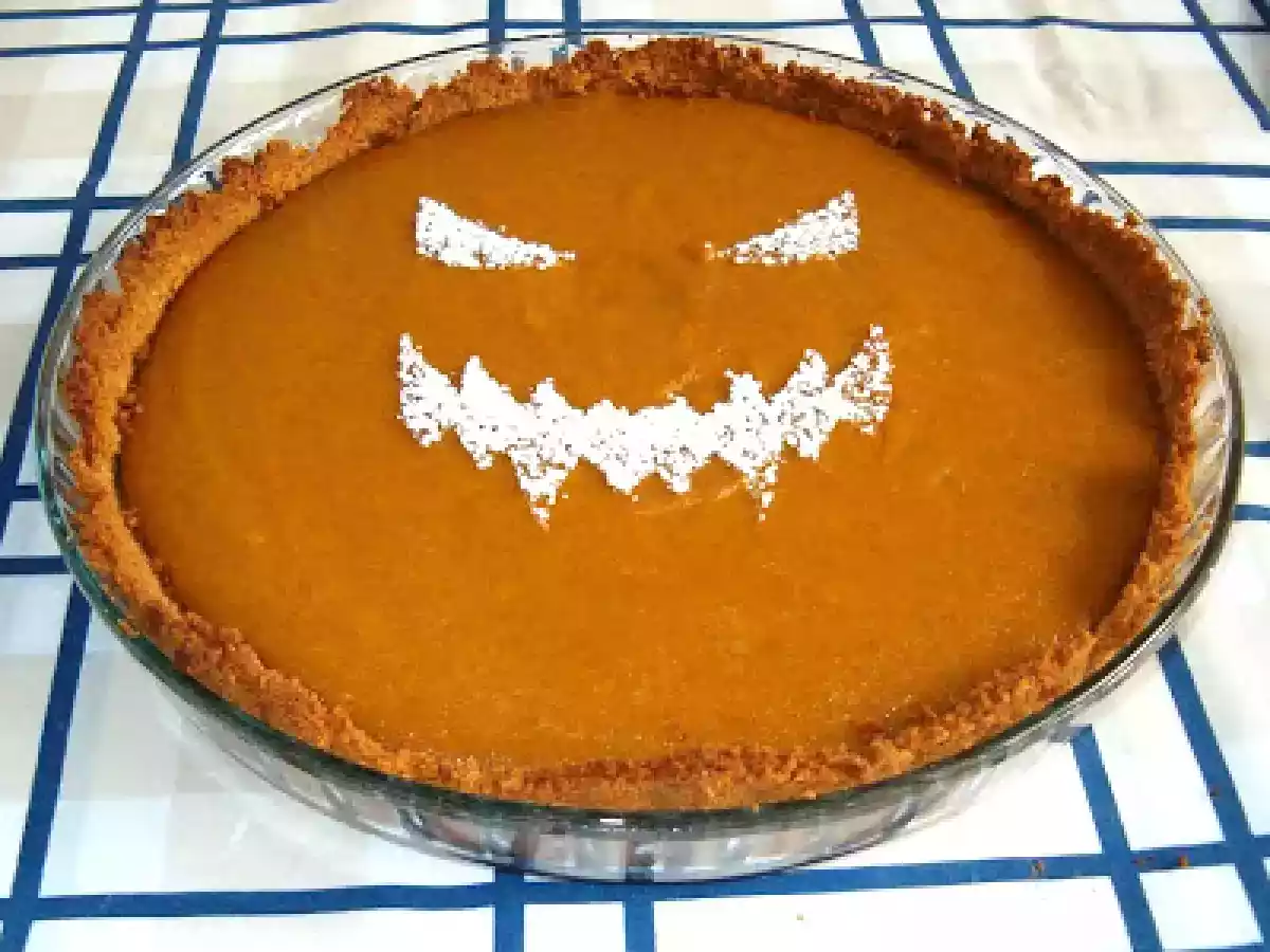 Tarte de abóbora e batata-doce