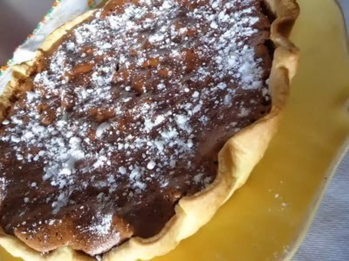 Tarte de alfarroba e amêndoa - foto 2