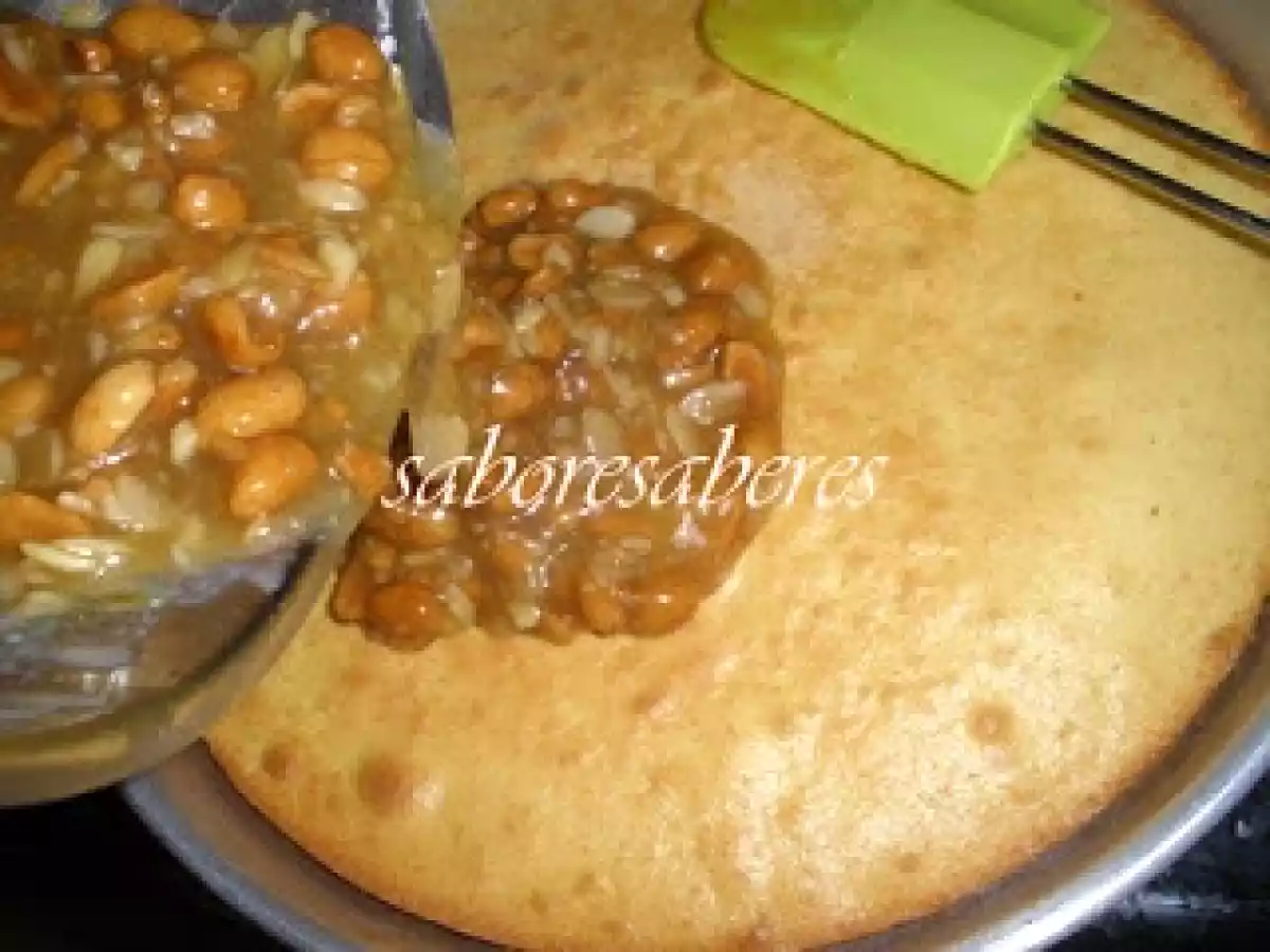 Tarte de Amendoa e Amendoim com mel - foto 6