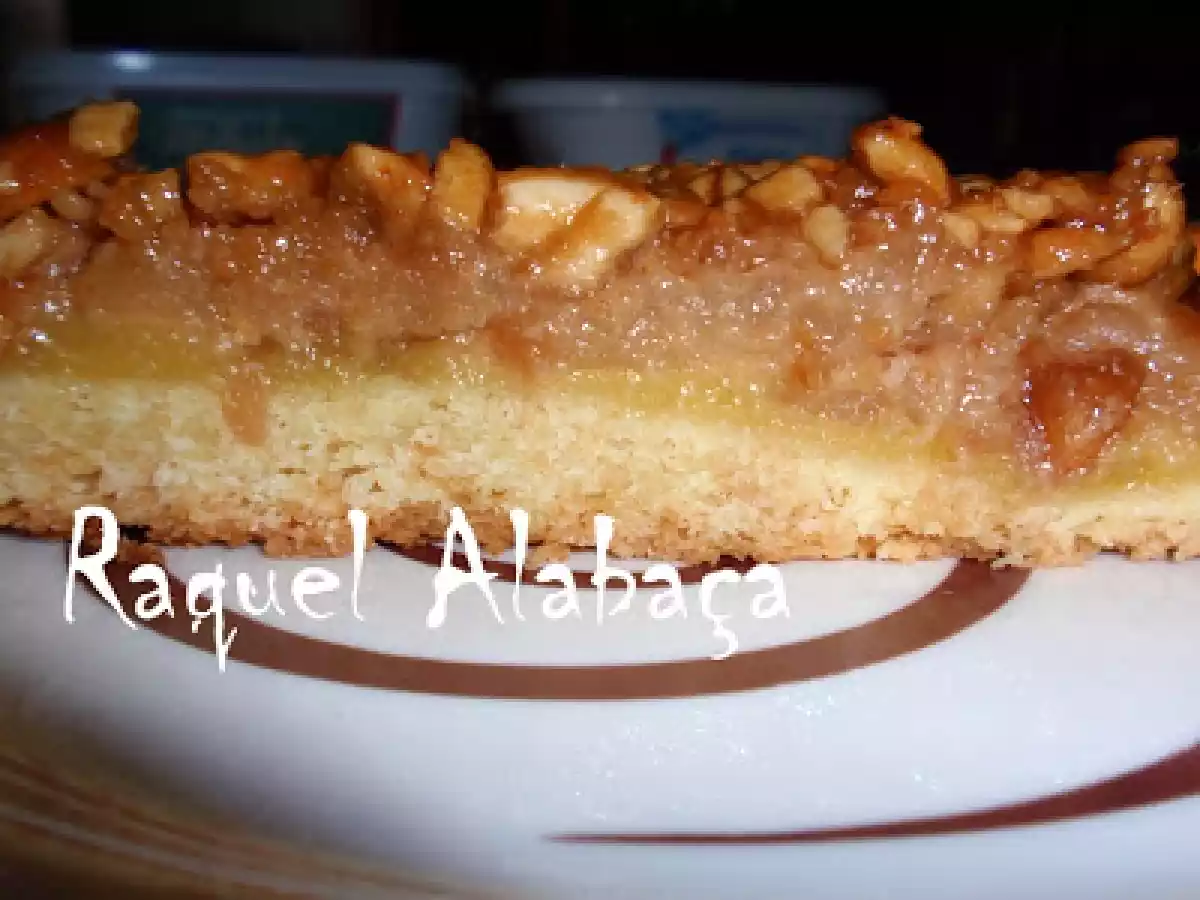 Tarte de Amendoim da Luisa Alexandra