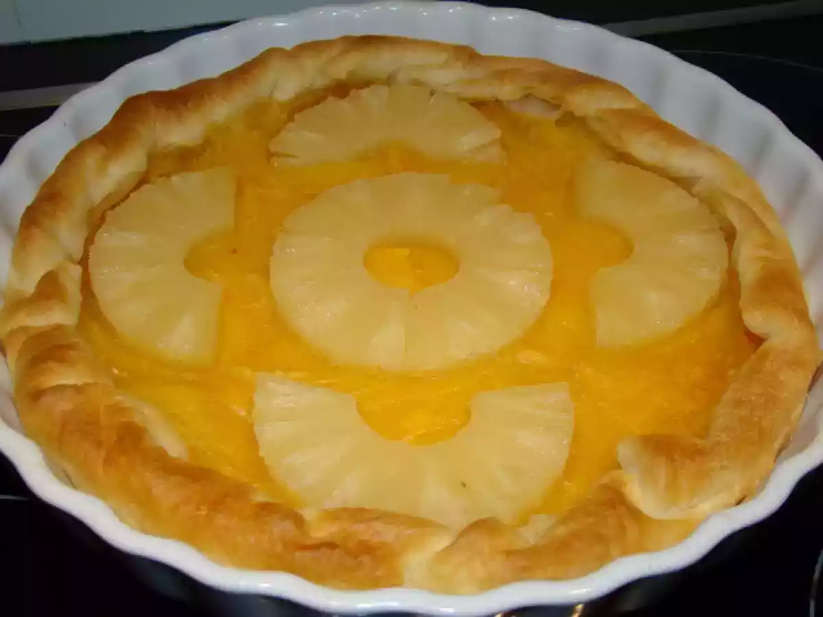 Tarte de Ananás com Bage Cremin