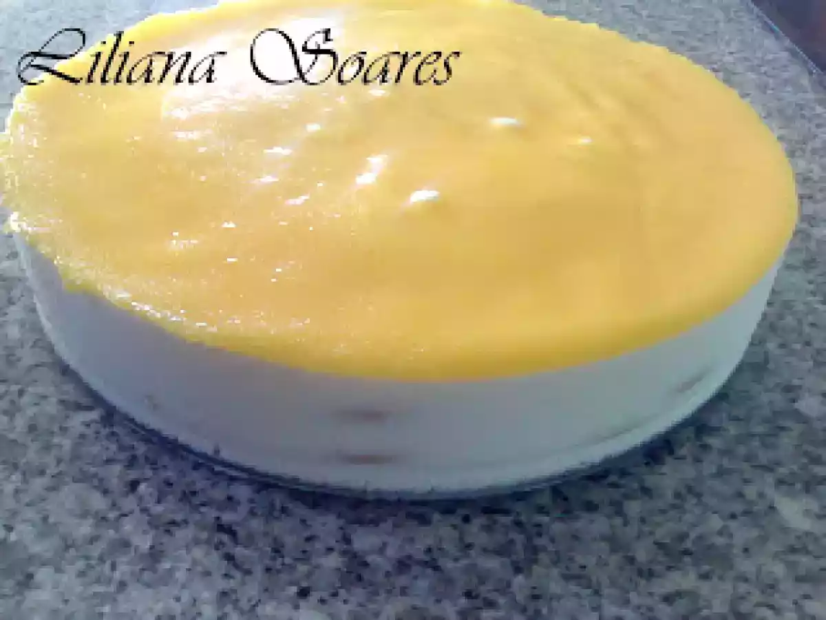 Tarte de bolacha gelada