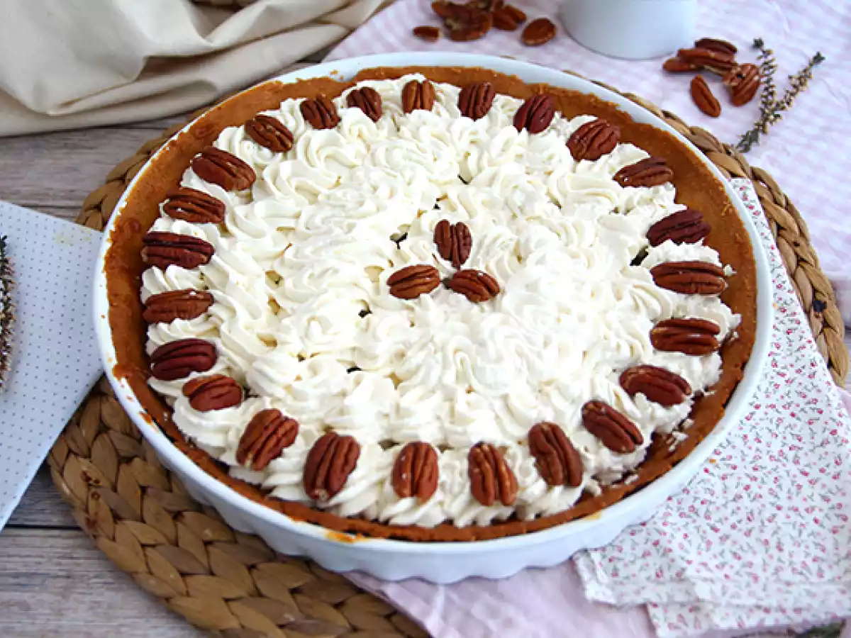 Tarte de caramelo salgado, creme baunilha e nozes pecan - foto 3