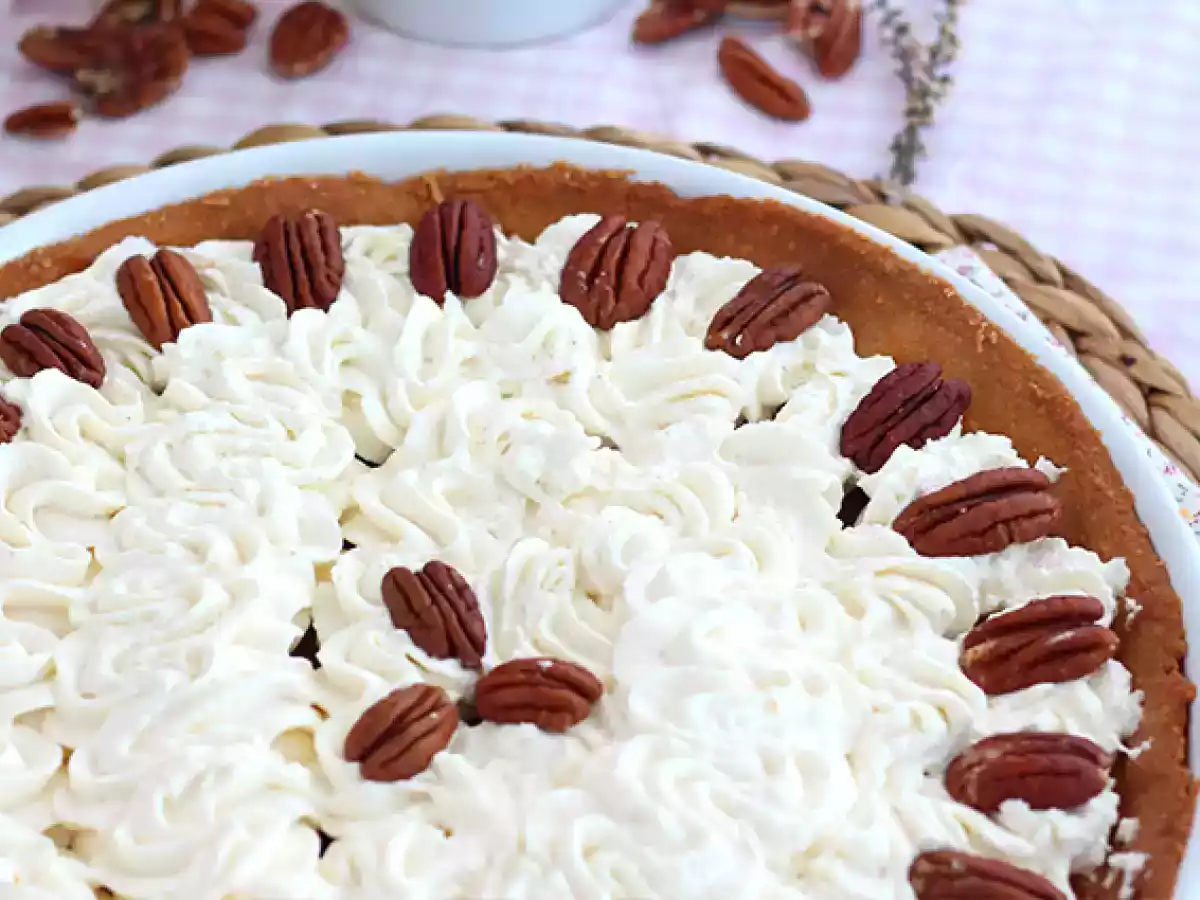 Tarte de caramelo salgado, creme baunilha e nozes pecan - foto 4