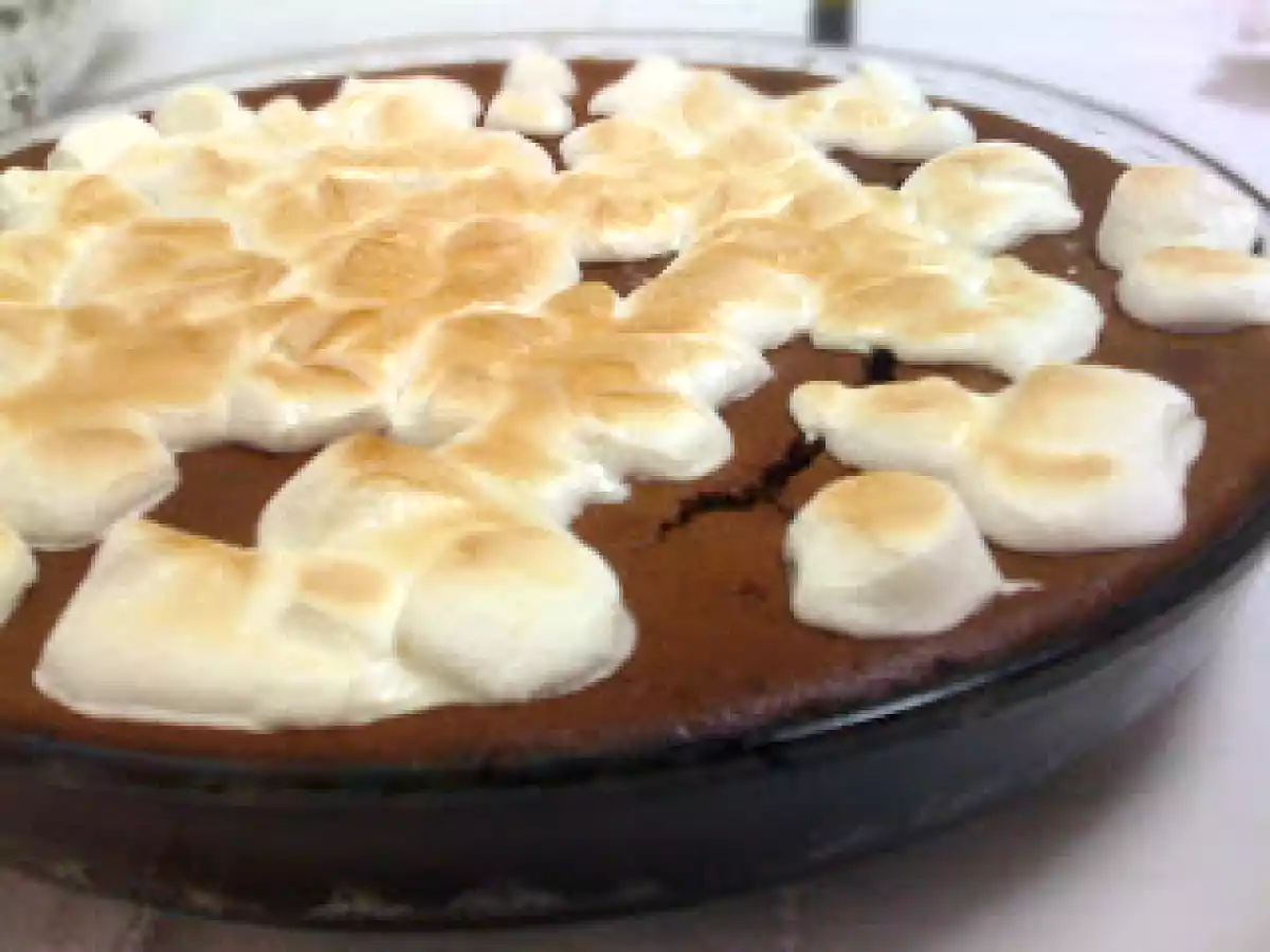 Tarte de Chocolate com Marshmallows