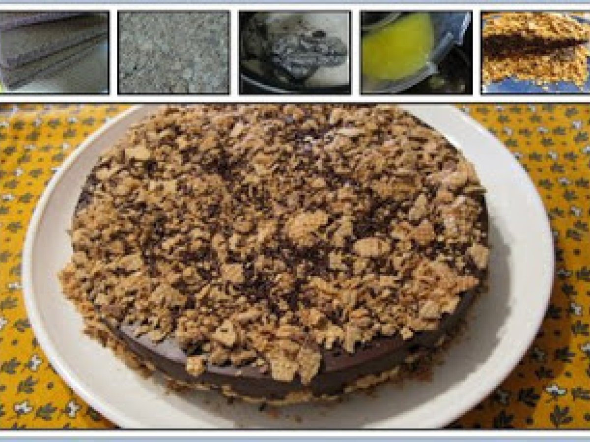 TARTE DE CHOCOLATE E LARANJA