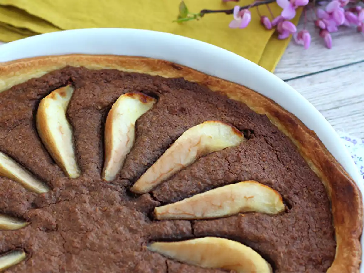 Tarte de chocolate e pera - foto 2