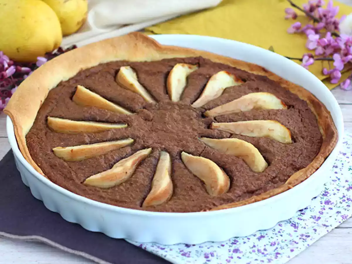 Tarte de chocolate e pera - foto 3