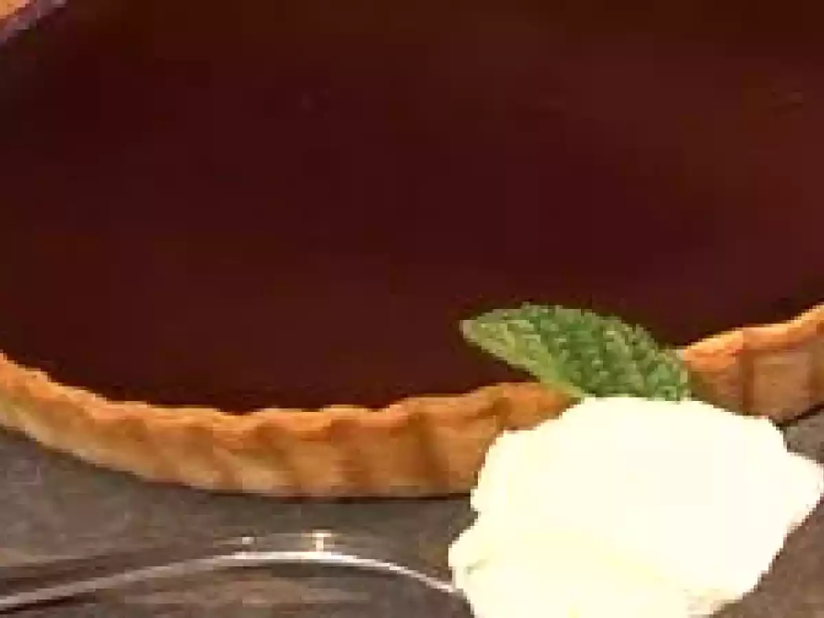 Tarte de chocolate economica
