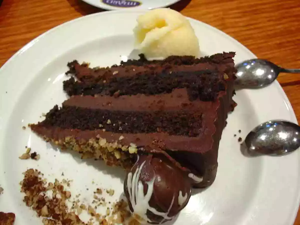TARTE DE CHOCOLATE TOBLERONE