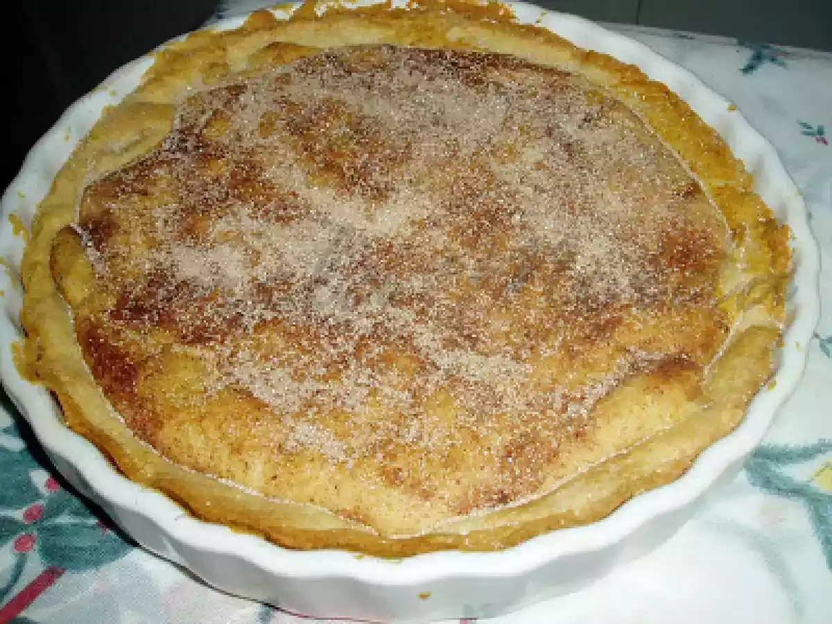 Tarte de coco coberta