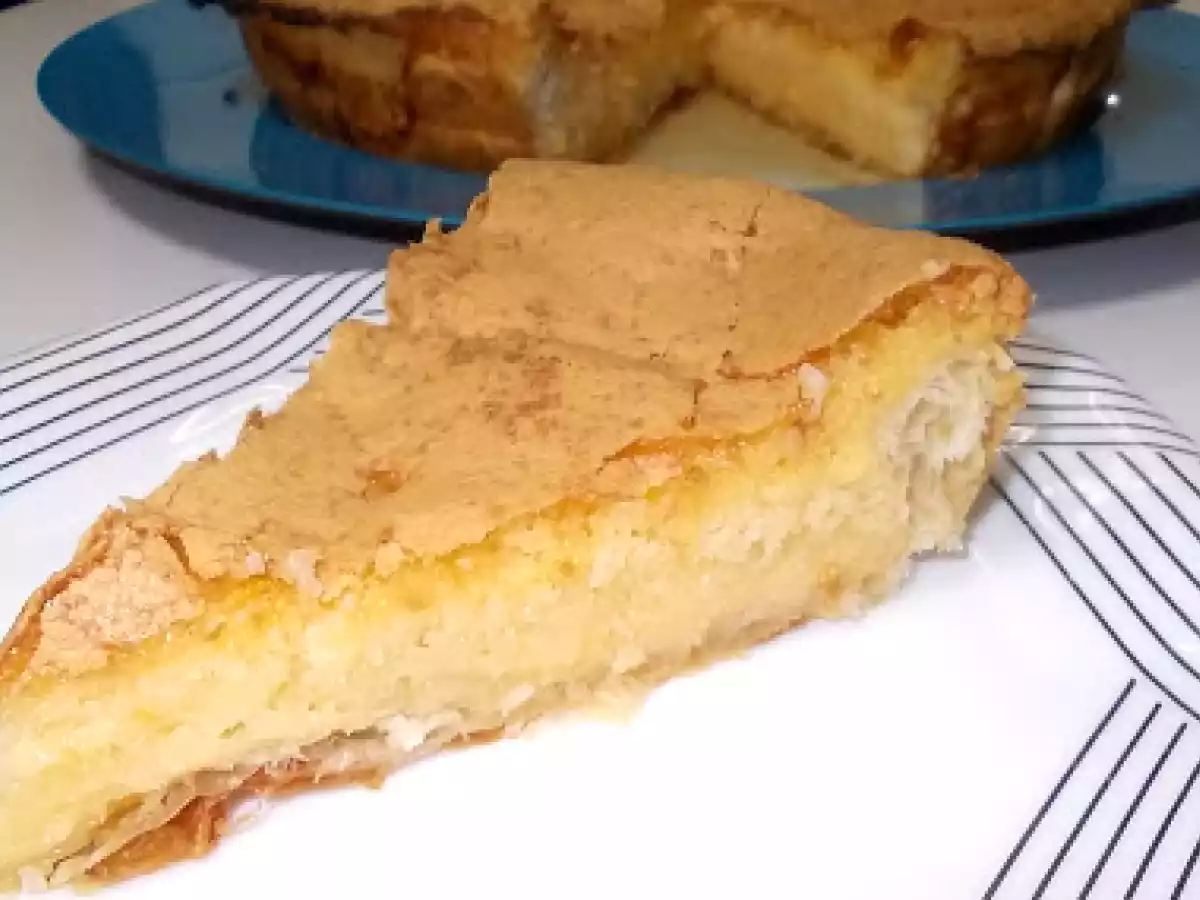 Tarte de Coco e Natas