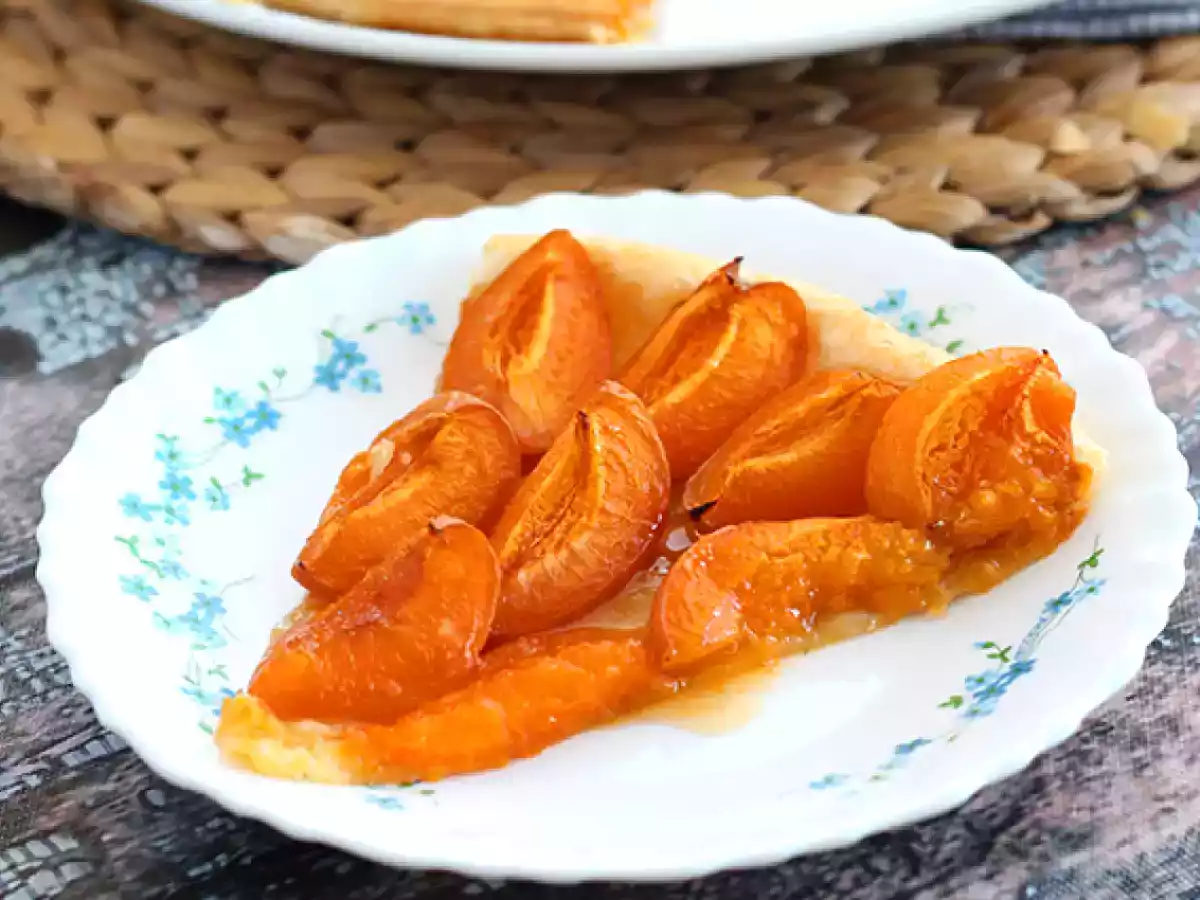Tarte de damasco fácil (alperce) - foto 3