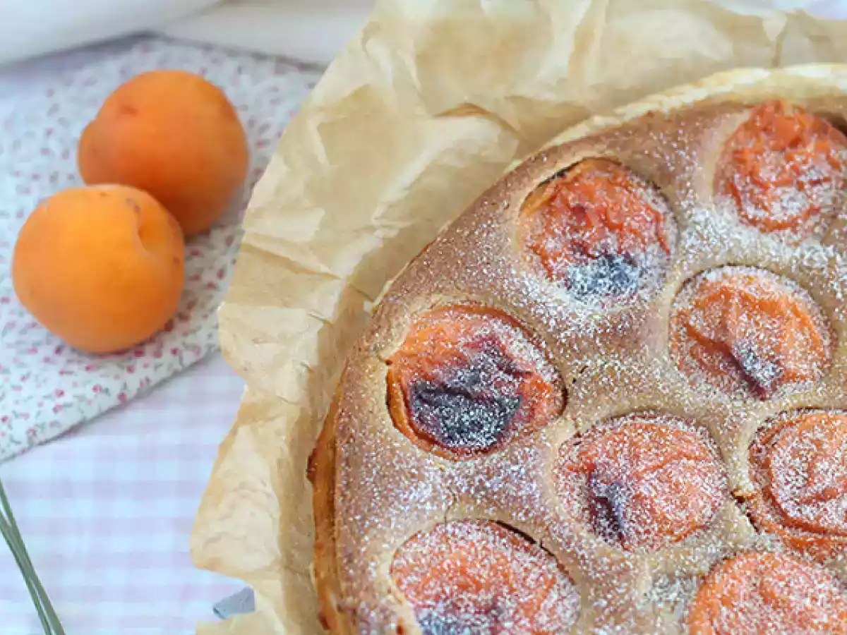 Tarte de damasco sem gluten (alperce) - foto 2