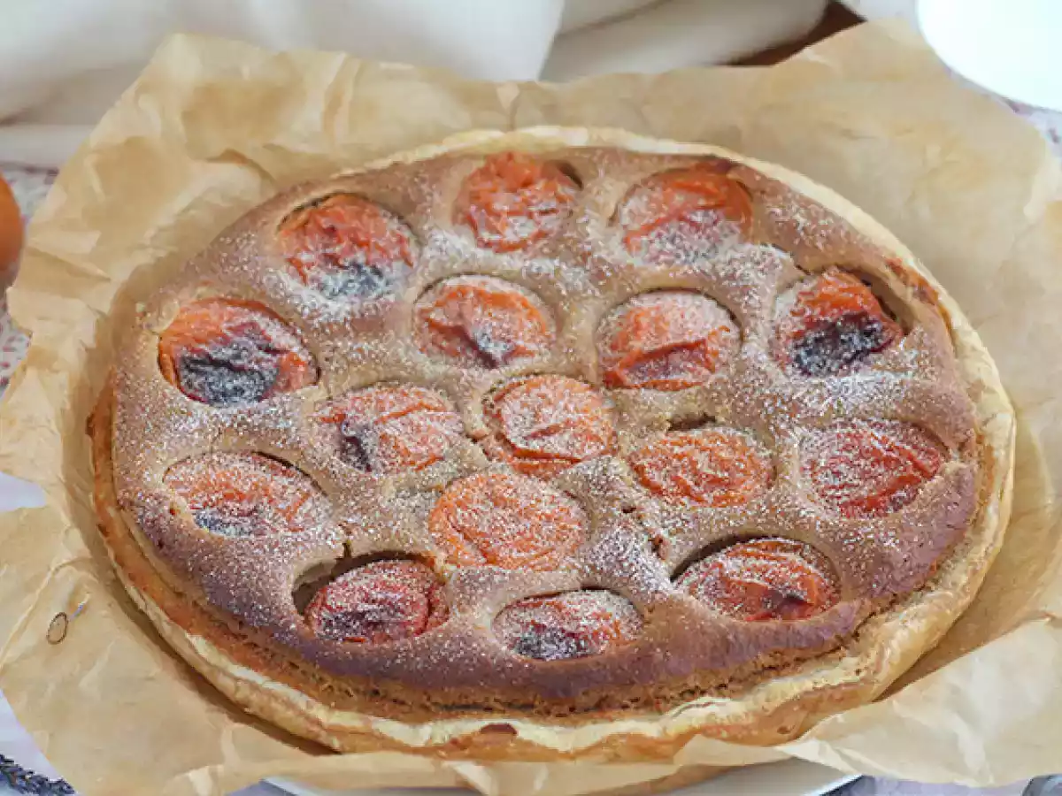 Tarte de damasco sem gluten (alperce) - foto 3