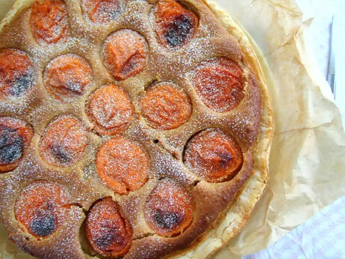 Tarte de damasco sem gluten (alperce) - foto 4