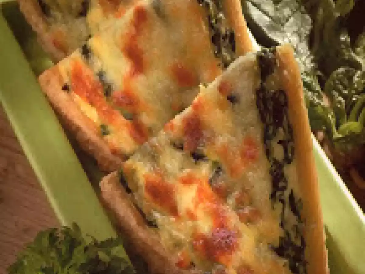 Tarte de Espinafres e Queijo