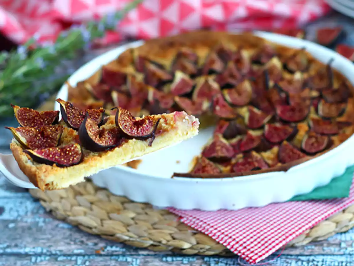 Tarte de figos (receita fácil) - foto 2