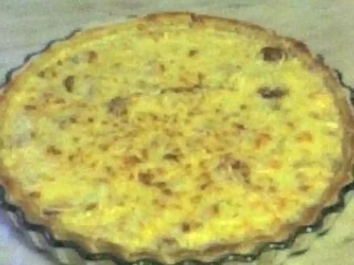 Tarte de frango e ananás