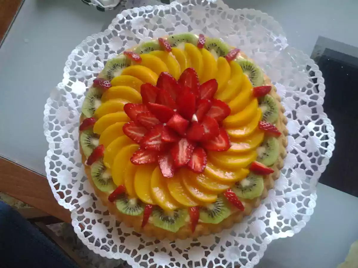 Tarte de fruta fresca