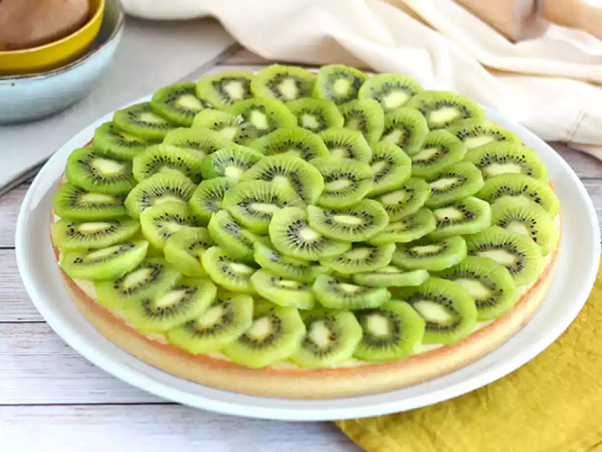 Tarte de Kiwi (Torta de Kiwi) - foto 2