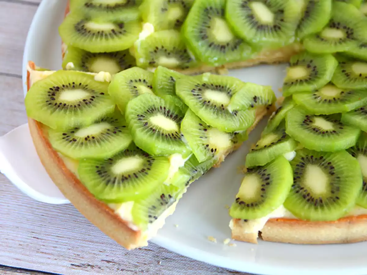 Tarte de Kiwi (Torta de Kiwi) - foto 3