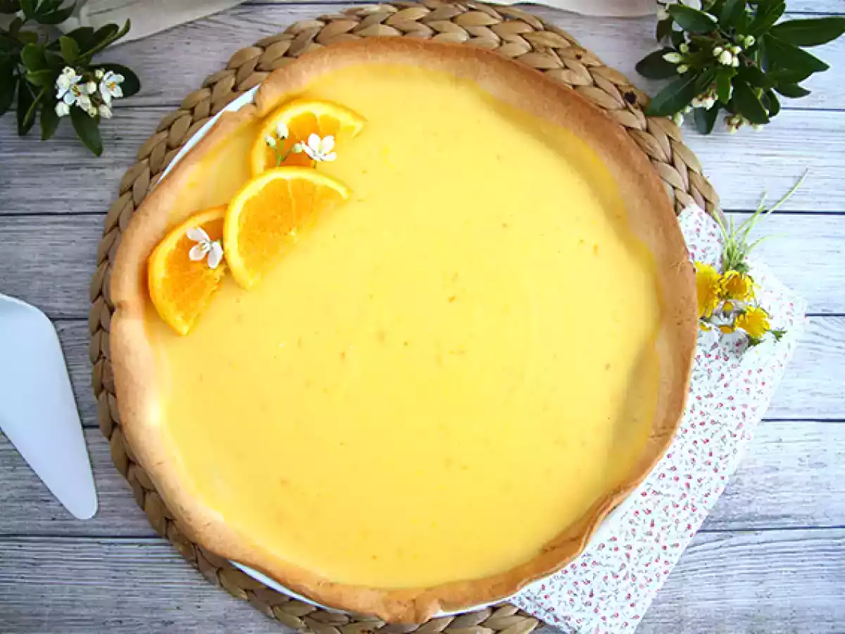 Tarte de laranja (fácil e econômica) - foto 4