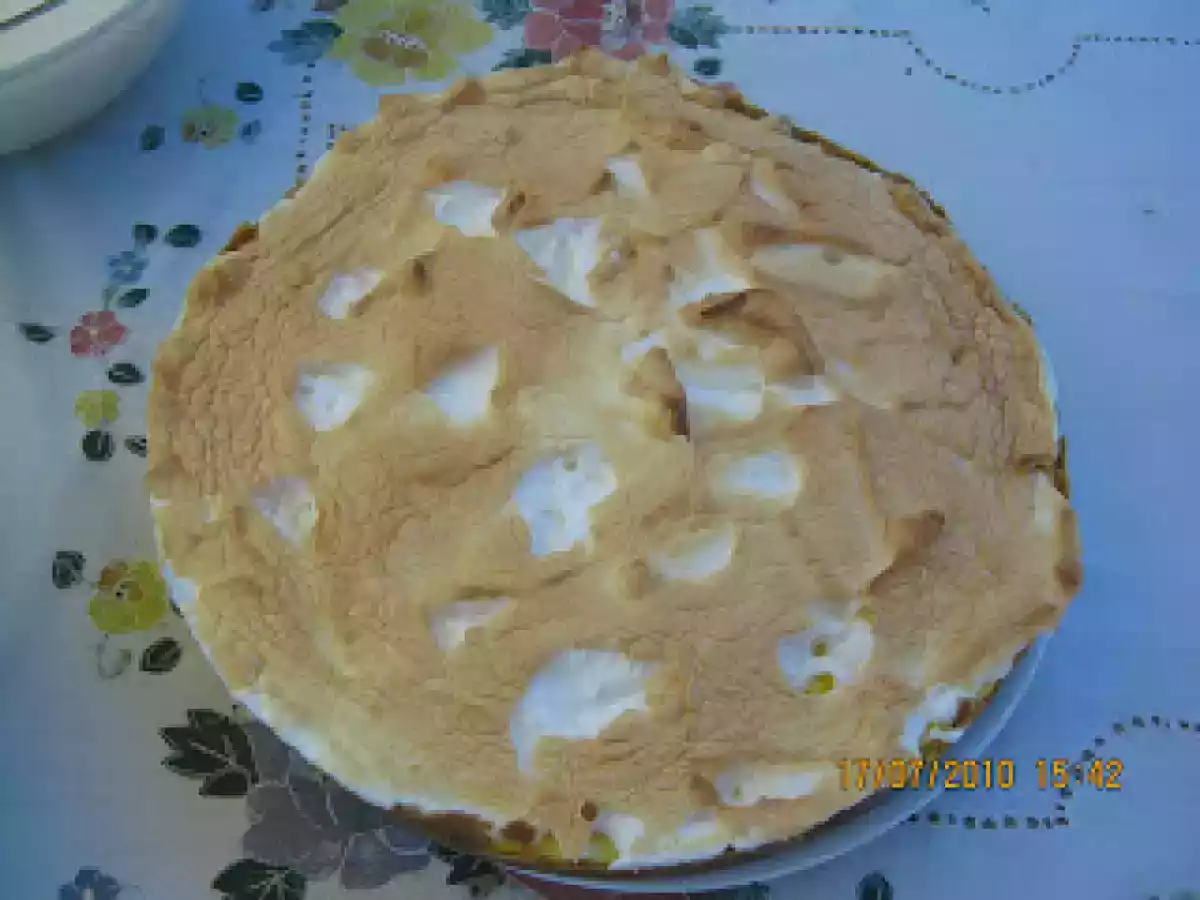 Tarte de Leite Condensado Merengada