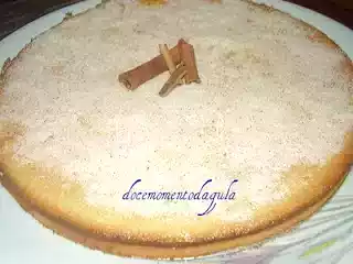 Tarte de leite e canela