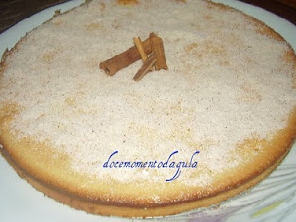 Tarte de Leite e Canela