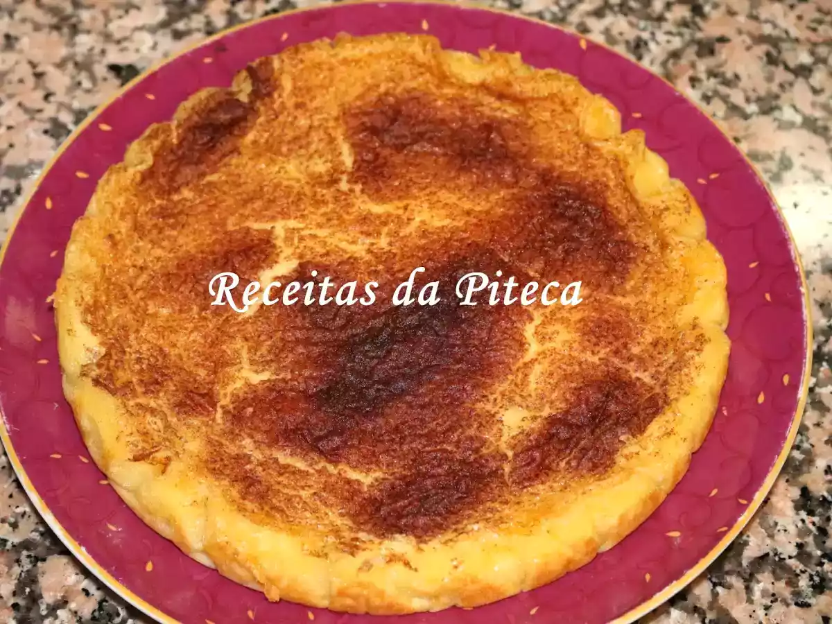 Tarte de leite e canela (tipo requeijão)