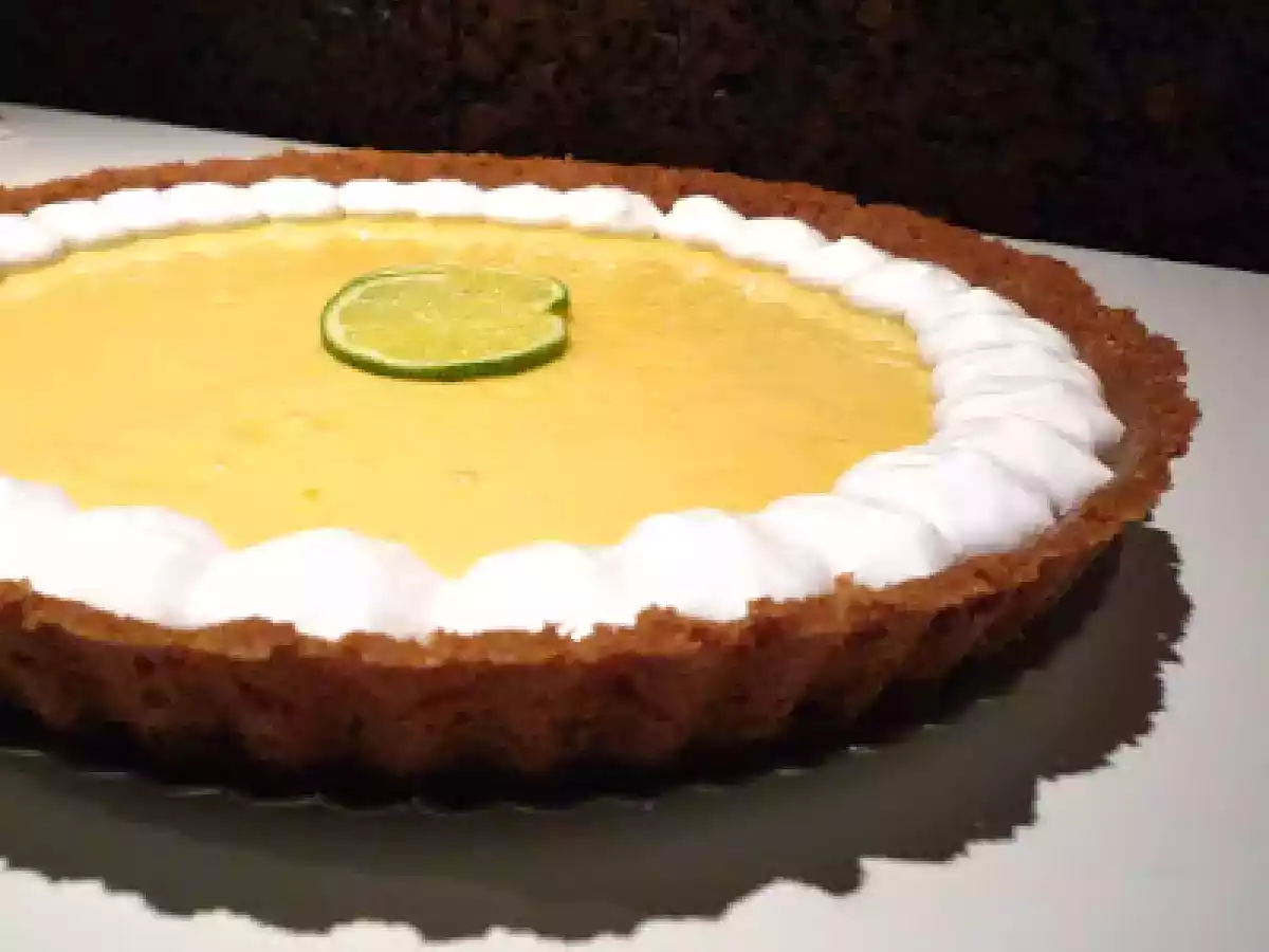 Tarte de lima verde