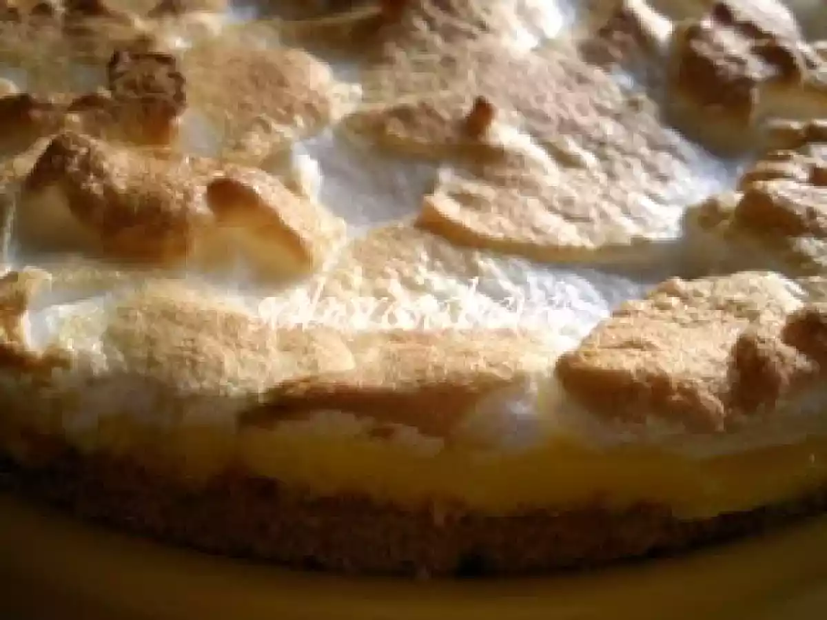 Tarte de Limão com merengue