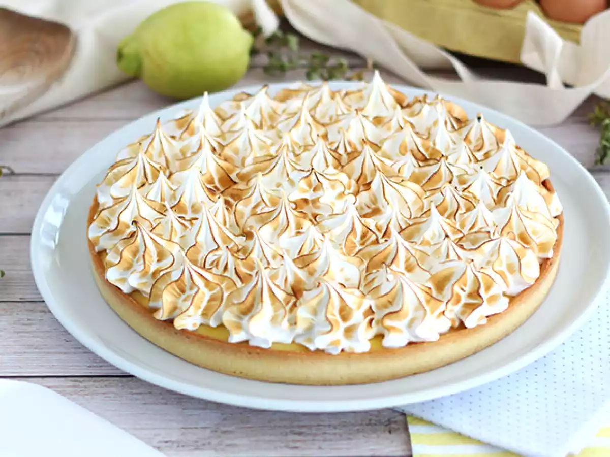 Tarte de limão e merengue, passo a passo - foto 2