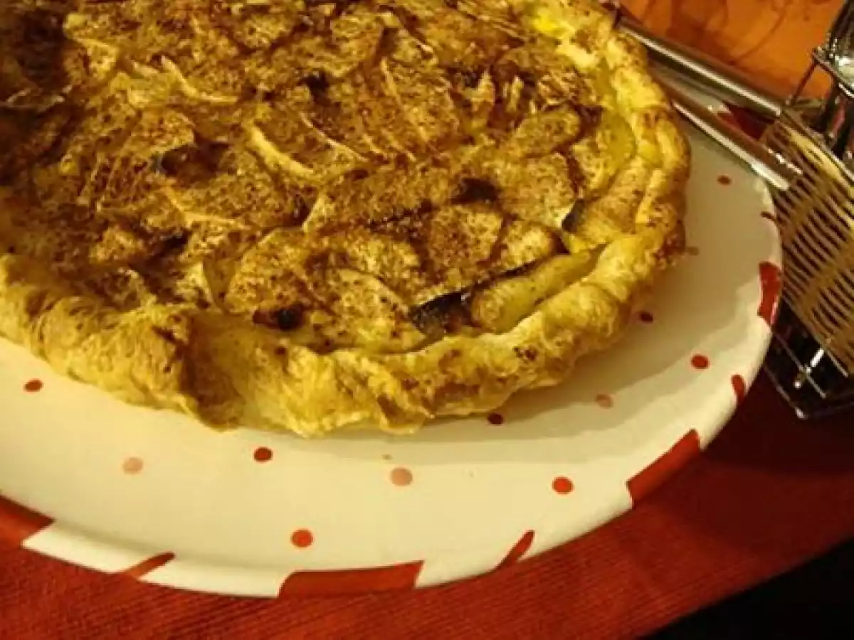 Tarte de Maçã com Doce de Ovos
