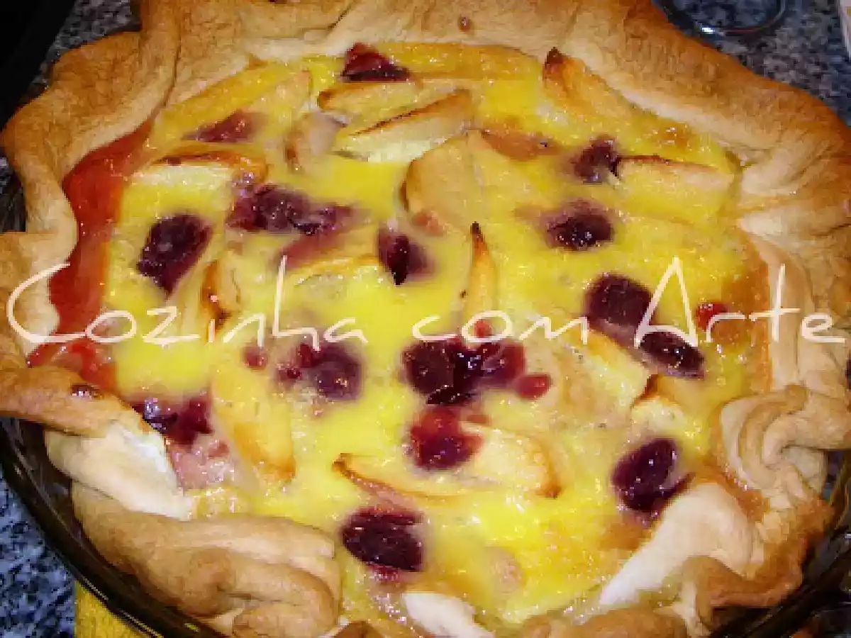 Tarte de maça com frutos vermelhos - foto 3