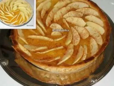 Tarte de maçã com limão e canela