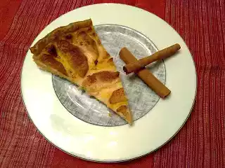 Tarte de maçã com maizena