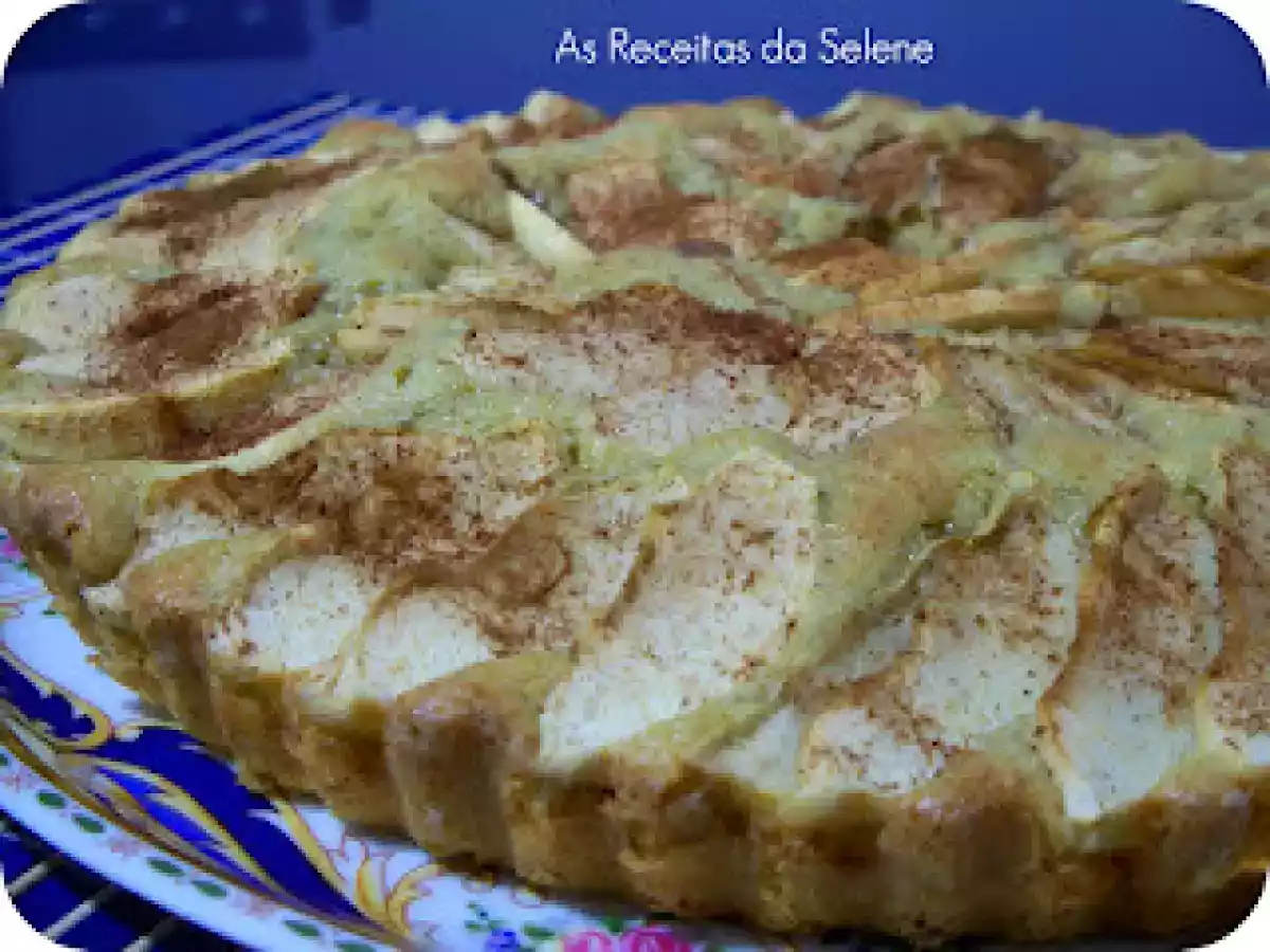 Tarte de maçã com vinho do Porto