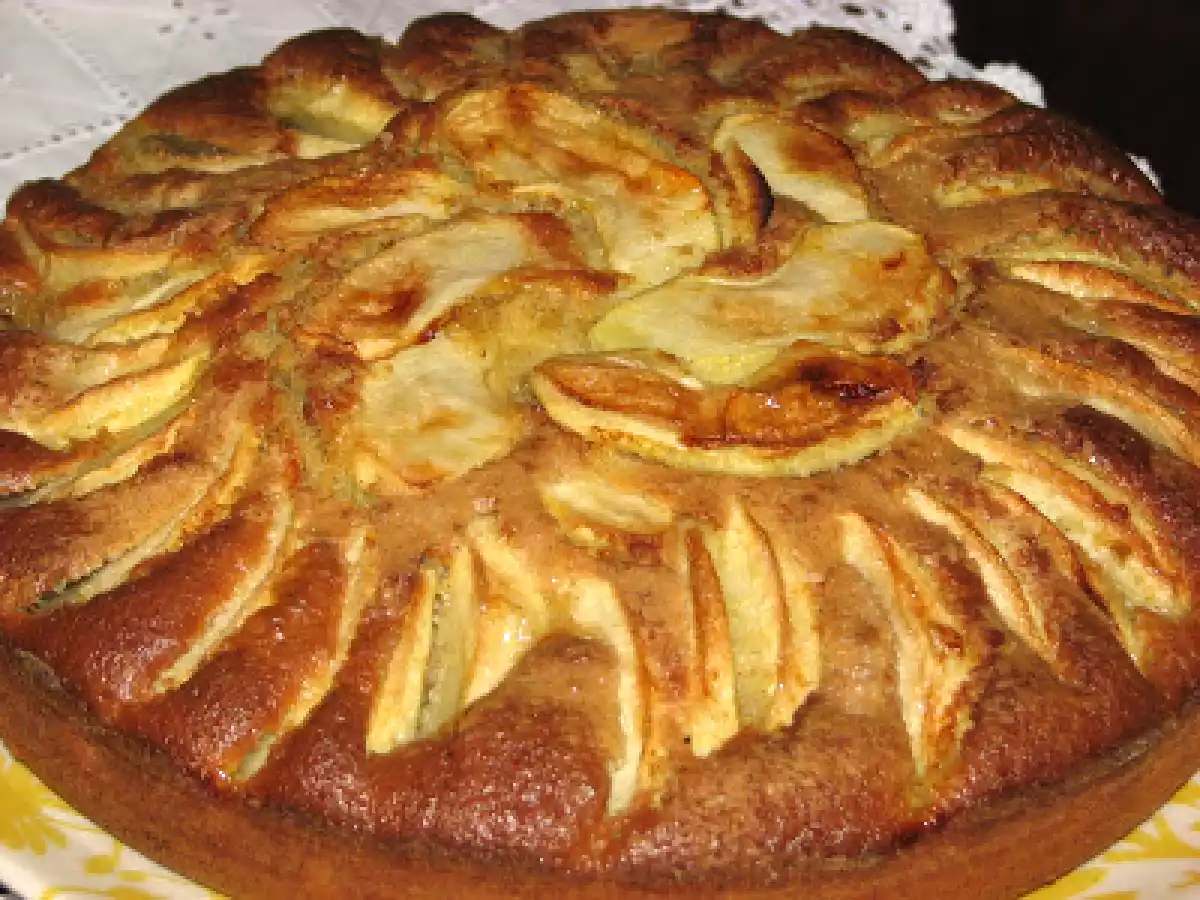 Tarte de maçã com vinho do porto e canela - foto 2