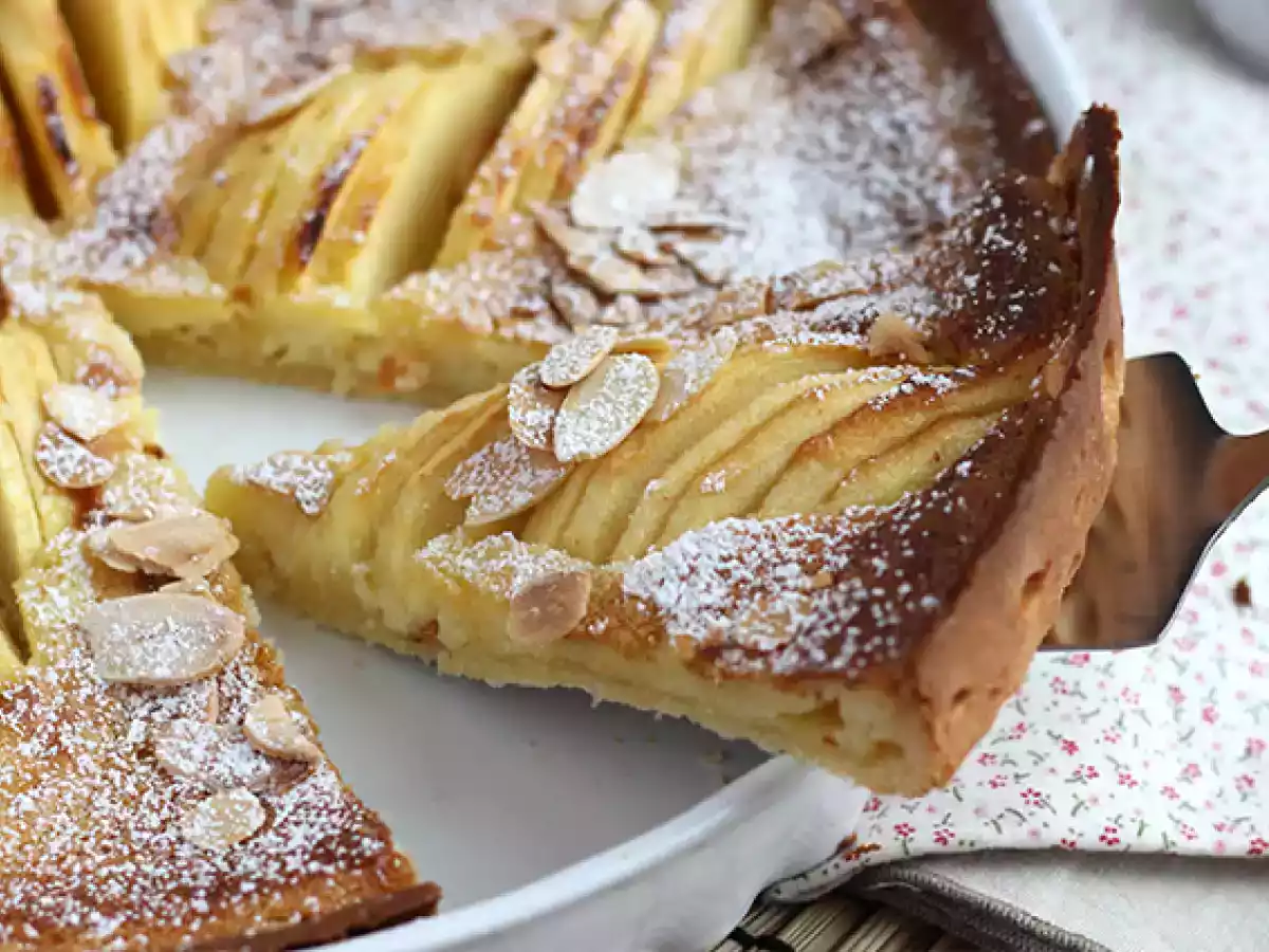 Tarte de maçã e amêndoas (Tarte normande) - foto 2